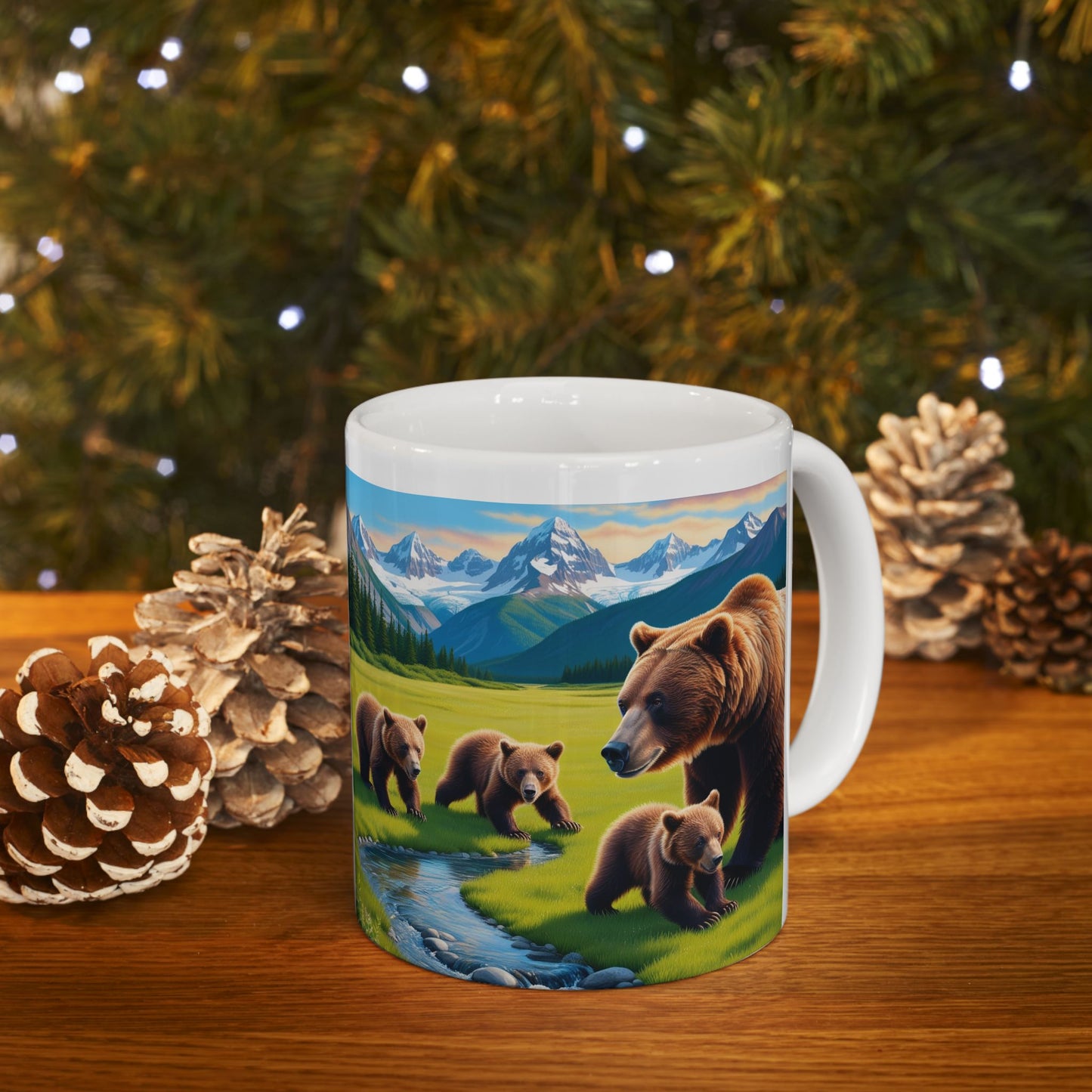 Bear and Mama Cubs Mug