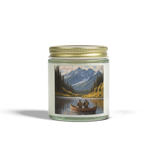 Fishing Candles, Coconut Apricot Wax (4oz, 9oz)