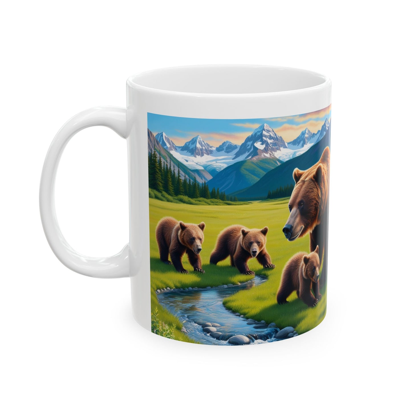 Bear and Mama Cubs Mug