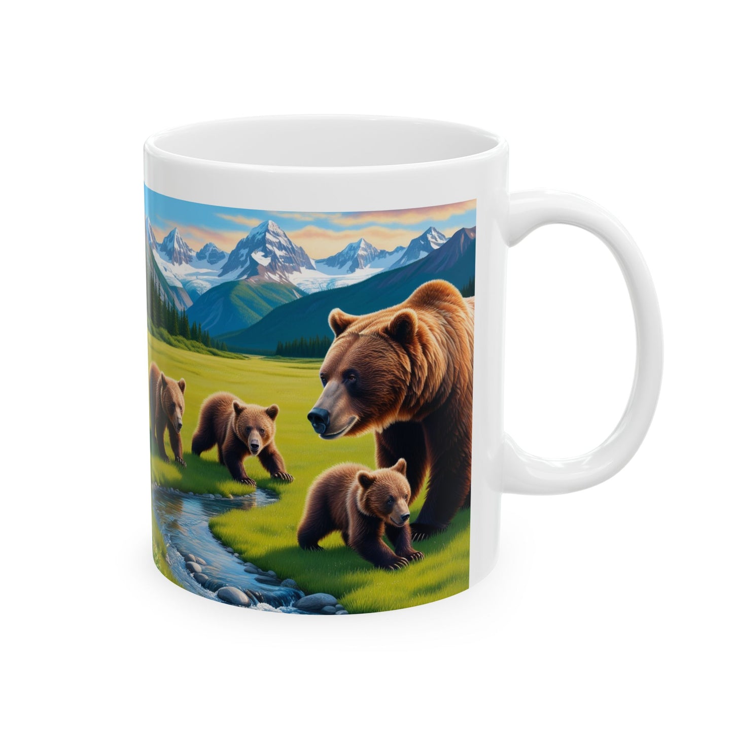 Bear and Mama Cubs Mug