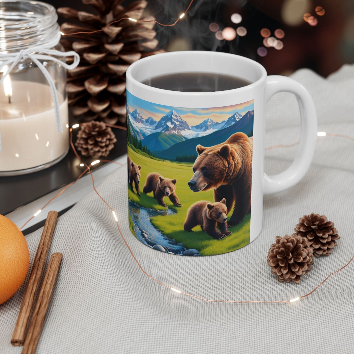 Bear and Mama Cubs Mug